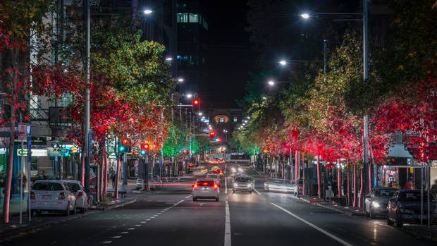 Queen St Christmas Lights