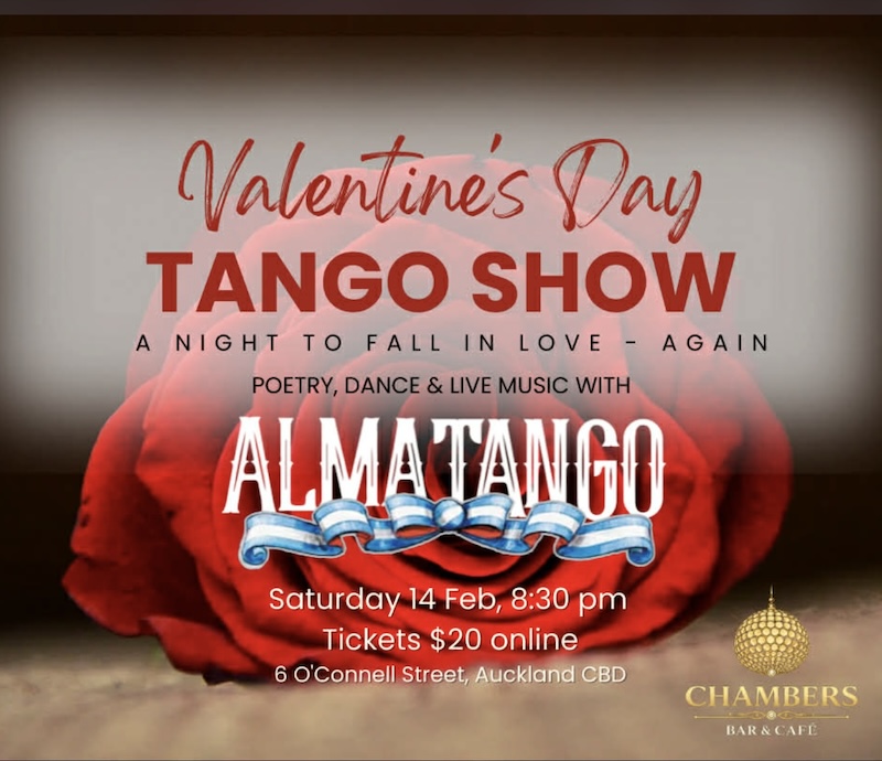 Valentines Day Tango Show with AlmaTango